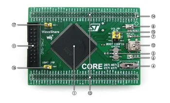 Koop Core407I STM32F4 Core Board STM32F407IGT6 STM32F407 STM32 Cortex M4 Evaluatie Development Board Met Volledige Ios
