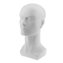 Многоцелевой Болванка под парик украшение головы витрина голова Белый 53 см х 38 см