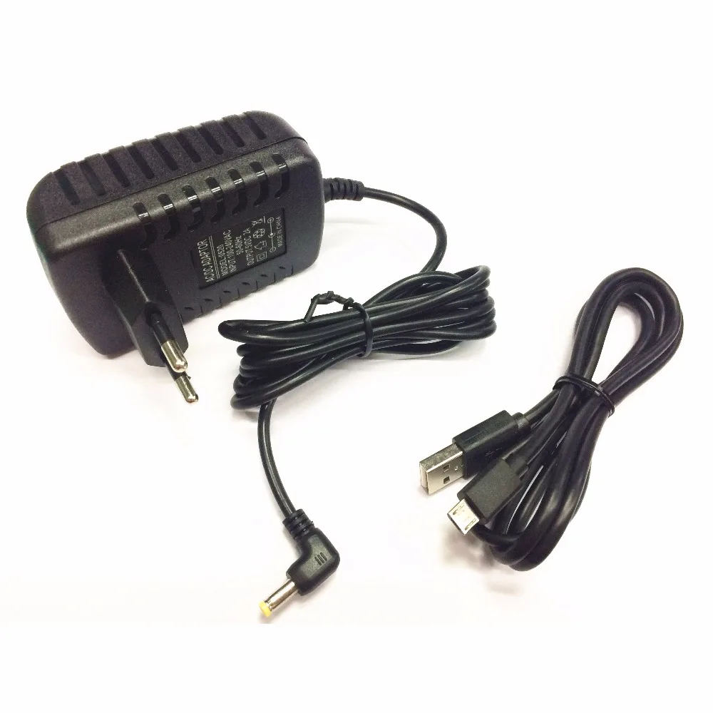 

AC/DC Power Charger Adapter +USB PC Cord for Sony eReader PRS-600 BC 600SC 600LC