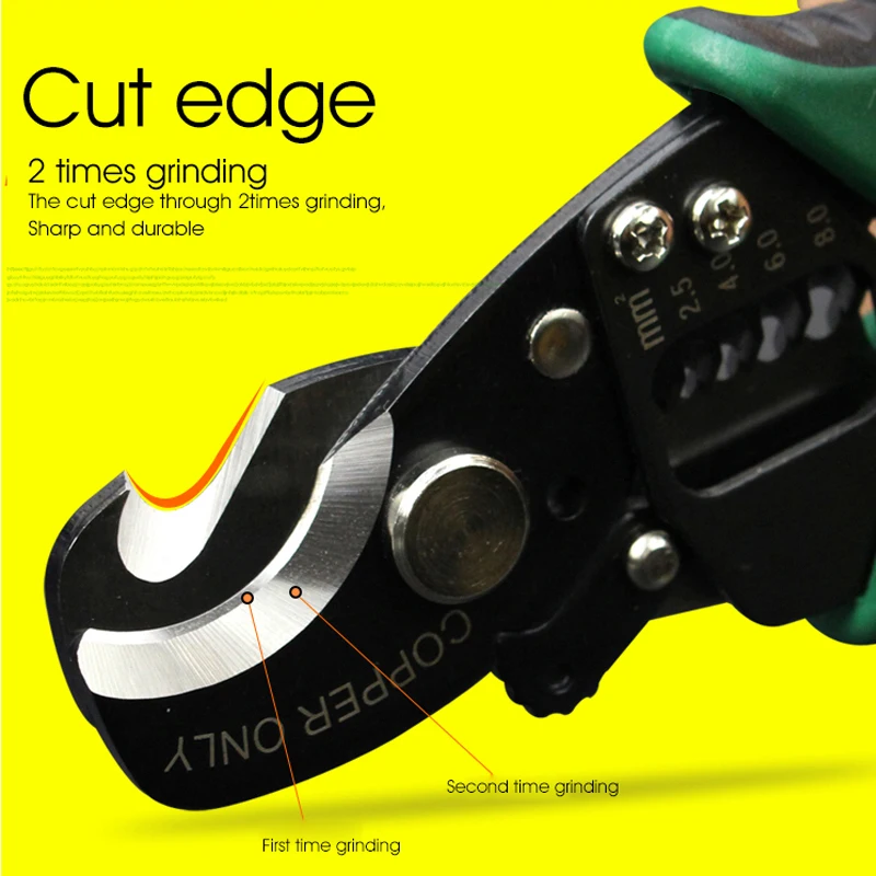 US $26.78 Taiwan Laoa Sk5 Material 3 In 1 Multifunction Cable Wire Stripper Cutter Electrician Pliers Paring Wires