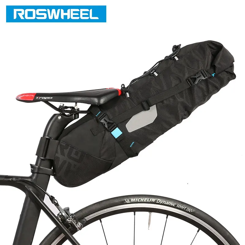 Full Waterproof Bike Bicycle Bags Saddle Bag Cycling Mountain Bike Back