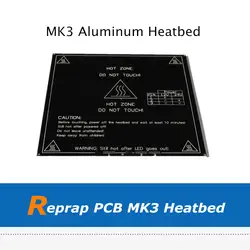 RepRap 3D принтер Запчасти pcb MK3 Heatbed с 214*214*3 мм Размеры