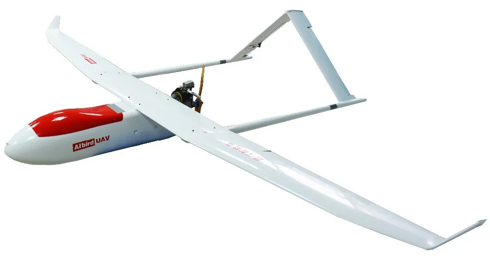 AIbird Unmanned Aerial Vehicle fixed wing UAV KC3000 Mapping Drones long fly timein Camera