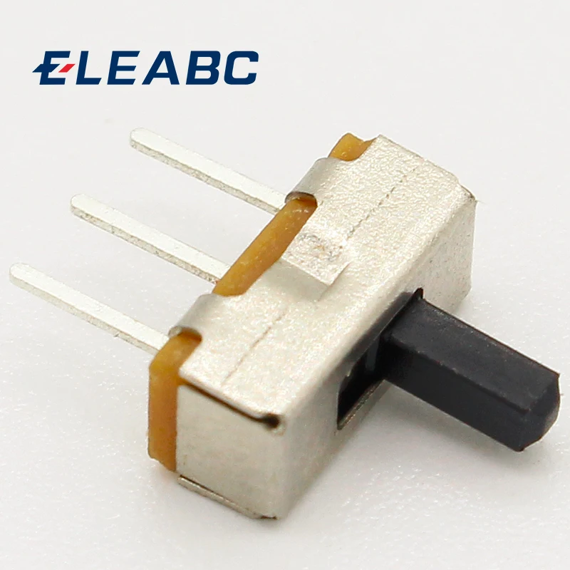 Interruptor on-off mini 1 Way 2 Band Slide Switch PCB Mount SS12d00G4 ...