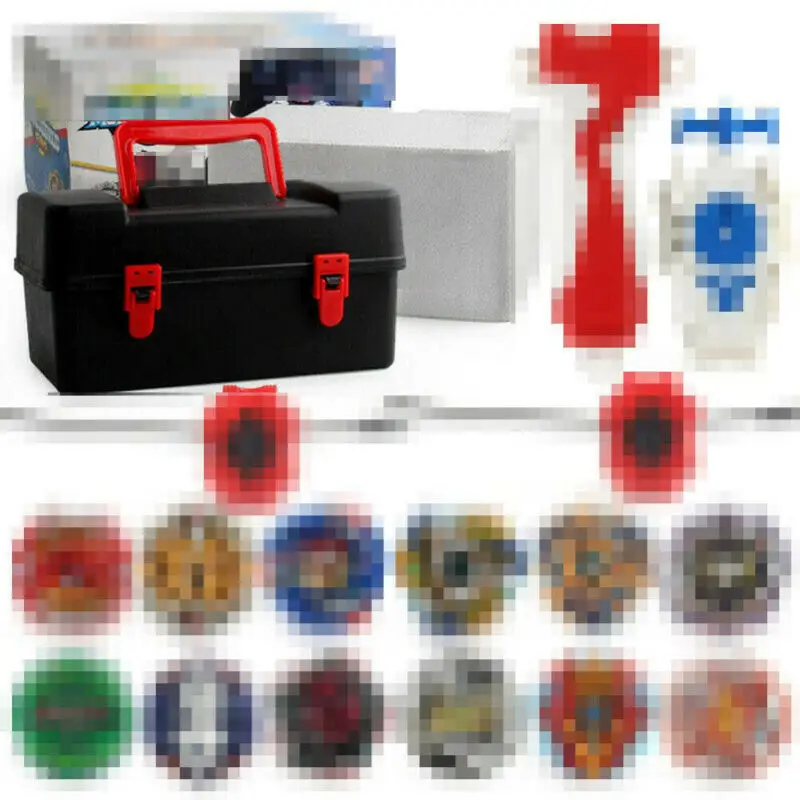 

Beyblade BURST Booster Launcher Gyro Case Starter Set With Storage Tool Box Portable Receiving Box Storage Case with Foam