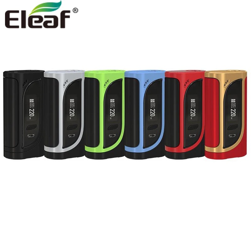 

Original E-Cigarettes Eleaf iKonn 220 VW TC 220W iKonn Box Mod Vape Electronic Cigarette Vaporizer Fit for RBA RTA RDTA Tank