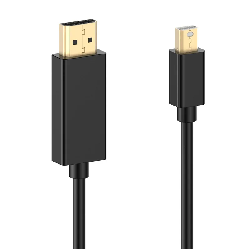 JCKEL البسيطة موانئ دبي إلى HDMI كابل الذكور إلى الذكور محول البسيطة DisplayPort ل ماك بوك برو الهواء محمول العارض رصد كاميرا العارض