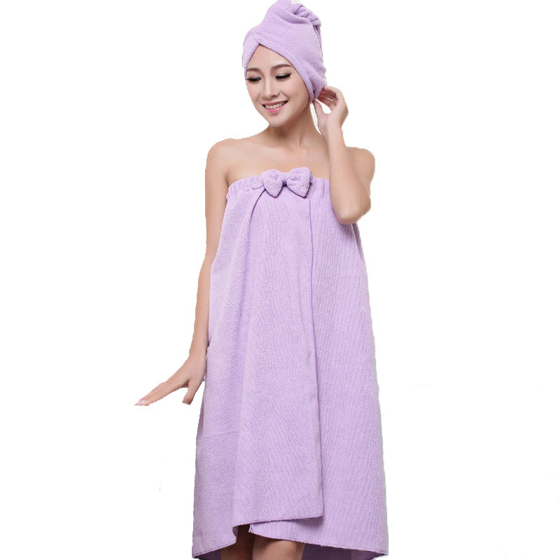New Cute Soft Microfiber Magic Absorbent Dry Spa Bath Towel Hair towel
