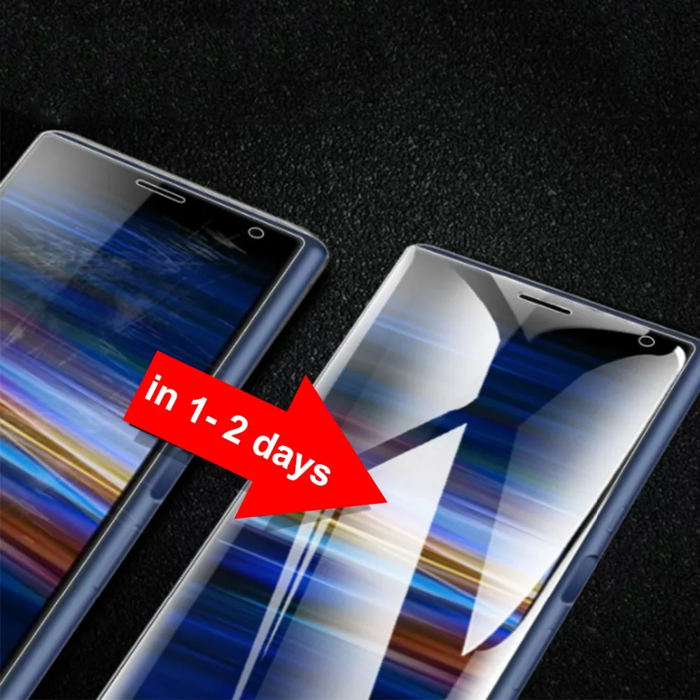 3D защитный гидрогель для sony Xperia 10 Plus XZ XZS XZ1 XZ2 XZ3 XZ4 Compact Premium защита экрана полное покрытие пленка не стекло