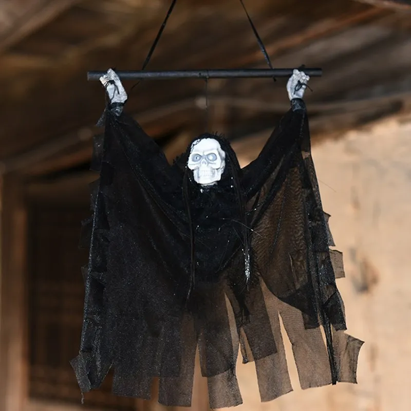 55cm halloween induction props hanging ghost witch scary horror haunted house bar halloween party events decoration - Witch Decorations 55cm halloween induction props hanging ghost witch scary horror haunted house bar halloween party events decoration - Witch Decorations