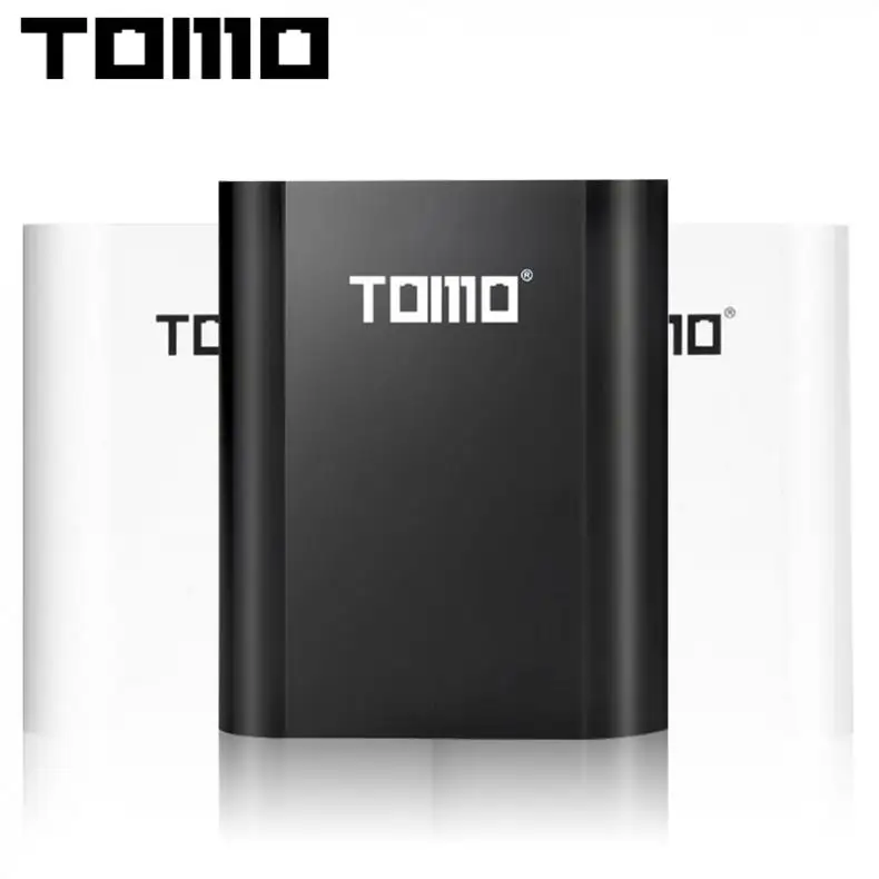 TOMO USB Li-Ion интеллектуальное 4x18650 зарядное устройство портативный lcd умный DIY Мобильный Внешний Аккумулятор Чехол type-c Apple Android вход