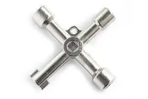 

5 Way Utility Service Cross Key Bumping Keys Electrical Cabinet Elevator Key Free Shipping