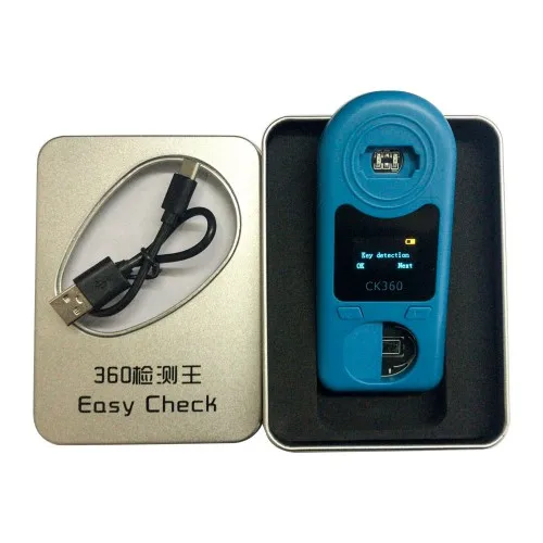 

2019 Latest CK360 Easy Check Remote Control Remote Key Tester for Frequency 315Mhz-868Mhz & Key Chip & Battery 3 in 1