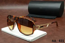 2019 New fashion CZ sunglasses metal leather decoration frame luxury brand designer women mirror sunglasses men uv400 shades 631 2019 New fashion CZ sunglasses metal leather decoration frame luxury brand designer women mirror sunglasses men uv400 shades 631