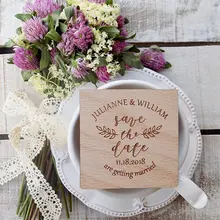 На заказ-дерево-свадьба-магниты, деревянные сохранить дату магнит