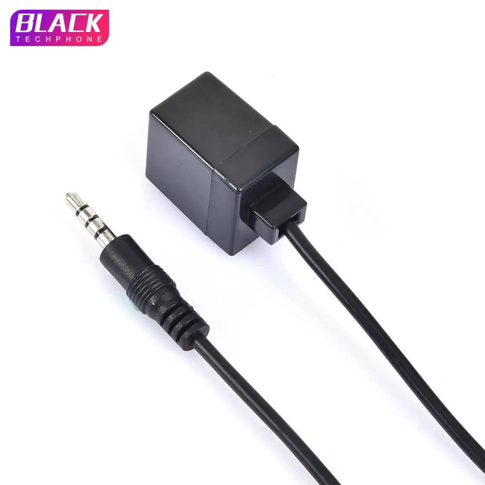 

3.5MM RJ9 Telephone Wiring 4P4C Headset Converter Female Extension Phone Cable RJ9 To 3.5MM Female To Male Adapter