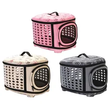 Складная сумка для собак переноска для домашних животных с жестким чехлом расширяемая переноска для путешествий для большинства кошек маленькие собаки