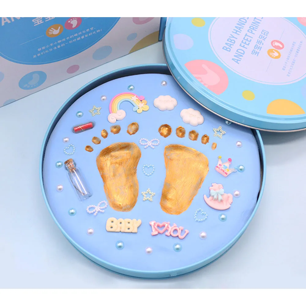 Rolimate Baby Care Air Drying мягкая глина Детский отпечаток отпечатка комплект литье