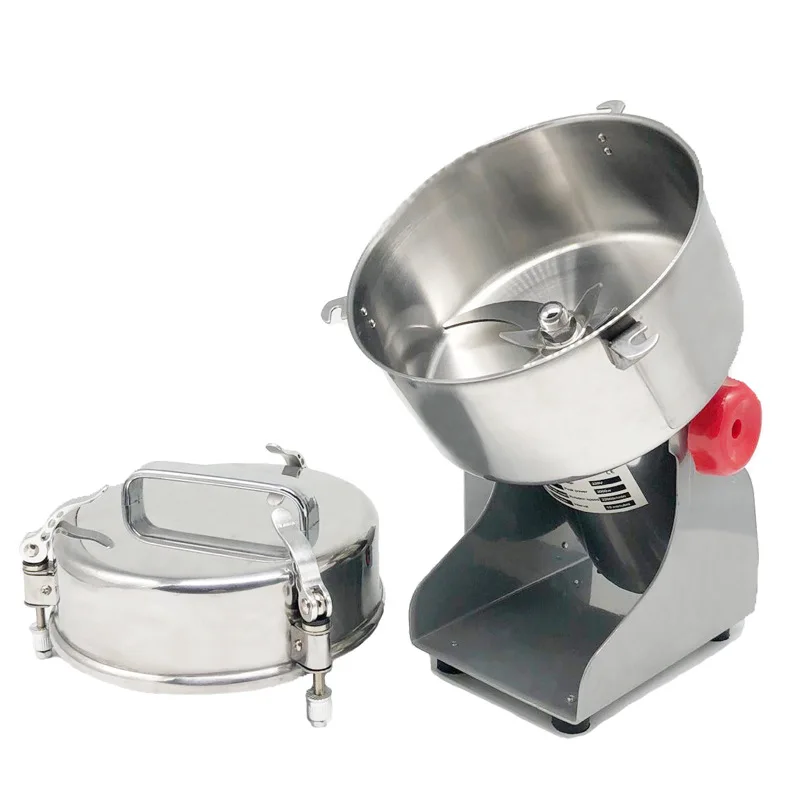 Molinillo de alimentos de gran valor fresadora de acero inoxidable máquina de molienda de polvo pequeño molino de harina eléctrica comercial para el hogar D273 - 4