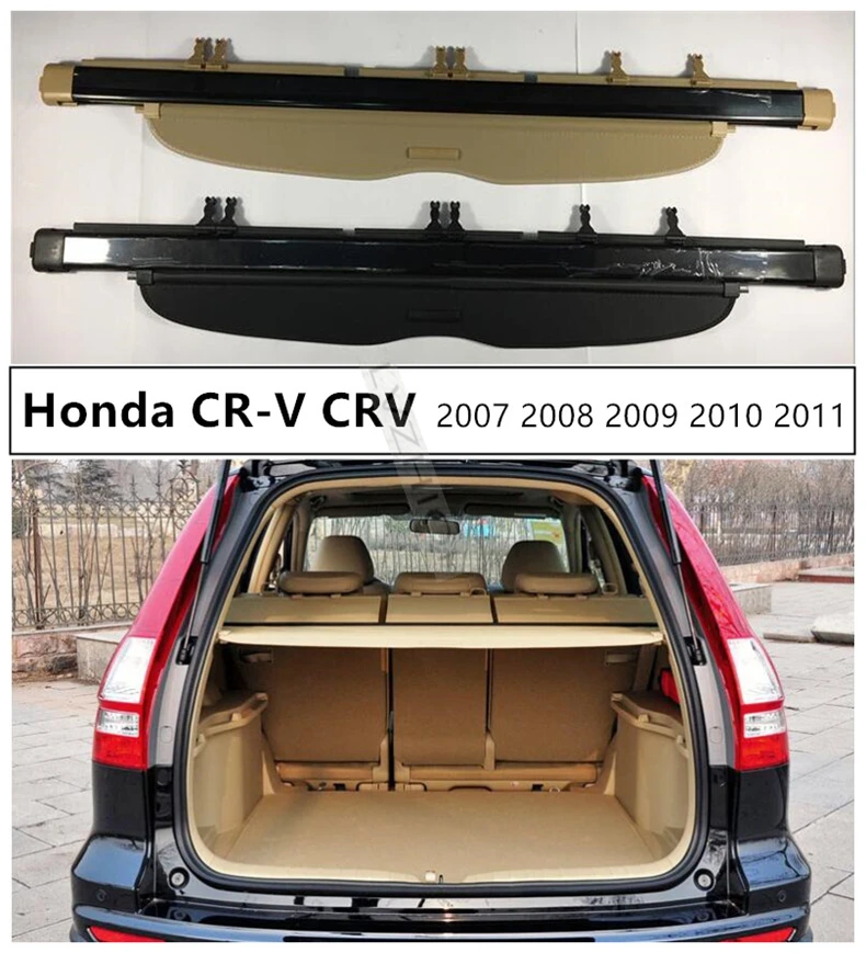 Защитный чехол для багажника Honda CR-V CRV 2007 2008 2009 2010 2011 Высокое качество авто аксессуары черный бежевый