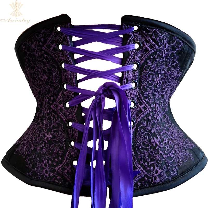 Annzley Corset 2019 Double Steel 26 Pieces  Waist Slimming Korsett Underbust Corsets For Sale (13)
