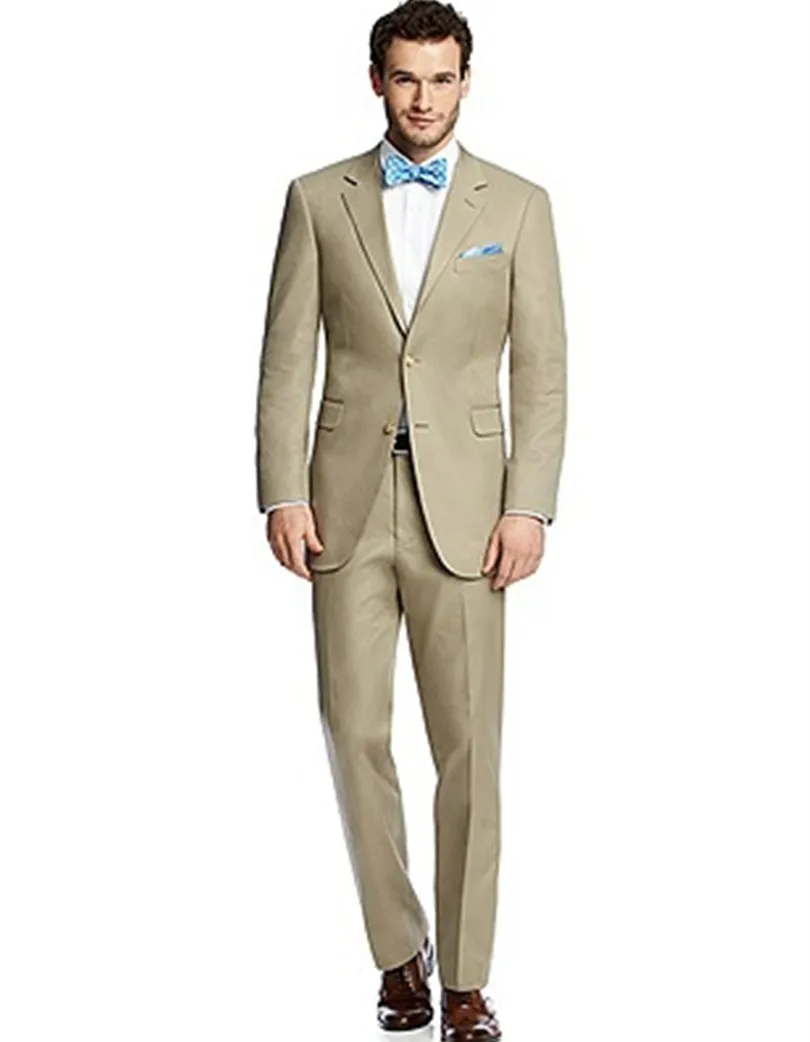 Mens Khaki Suits For Wedding / Khaki Handsome Men Suits Groom Wedding ...