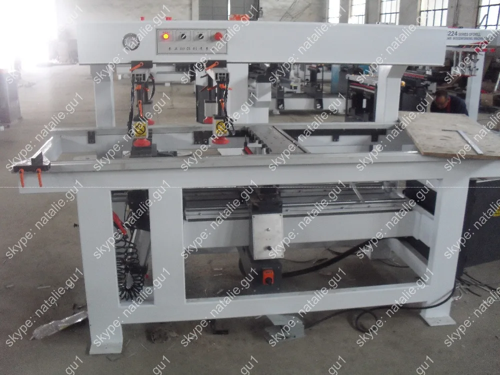 MZ73212 Double Heads Multiple Drilling Machine Boring Machine 42 Spindles Woodworking Drilling