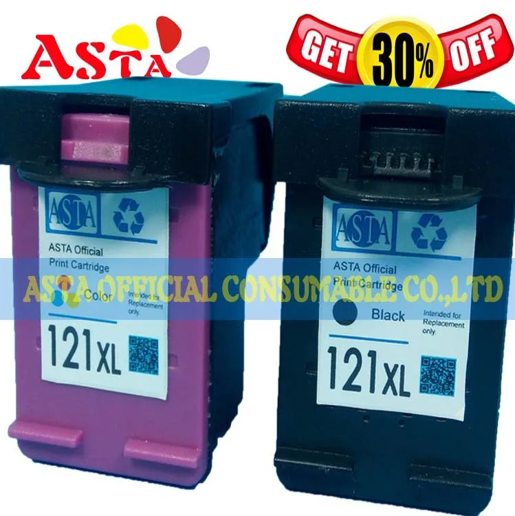 

For HP Photosmart C4783 C4683 Ink Cartridge At11,100% Quality Test 121 XL Ink Cartridge for HP Photosmart C4683 C4783 Printer