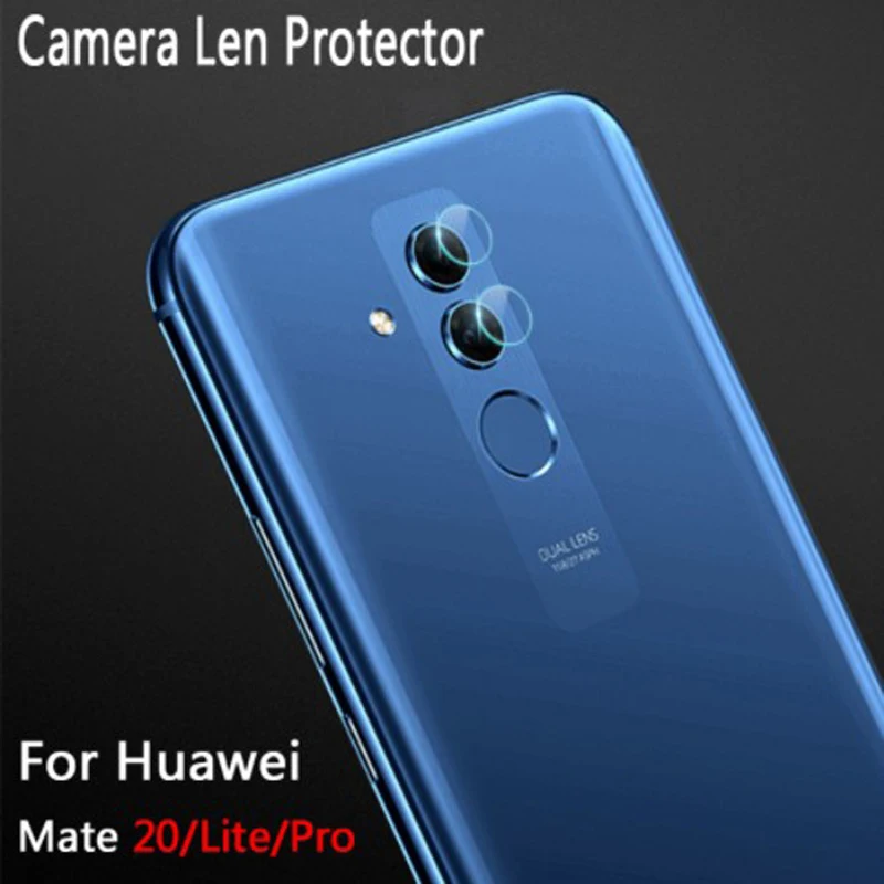 Camera Lens Metal Protector Protection Ring For Huawei Mate 20 lite Mate 20 Soft Tempered Glass