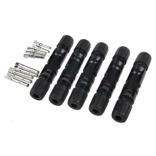 IP67 Waterproof 5 pair MC4 Male/Female Solar Panel Cable Connectors Cable Connector Pin for Connect Photovoltaic Solar Systems