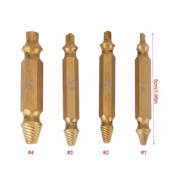 Шнековые соковыжималки 4 шт. Титан сломанный болт повреждения винт для удаления экстрактор сверла легкий стержень обратное