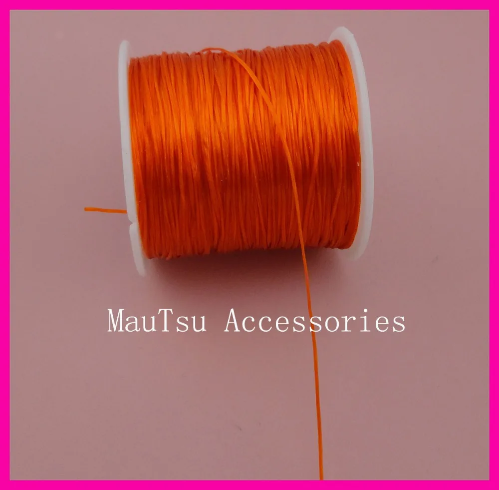 80Yards per roll,high quality Orange Floss elastic threads from Japan,elastic stretch beading