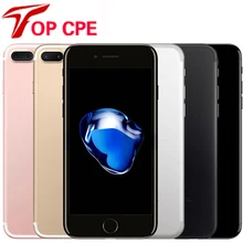 7 P Apple iPhone 7 Plus LTE разблокированный мобильный телефон 5,5 ''12.0MP 3g ram 32G/128G/256G rom четырехъядерный сотовый телефон с отпечатком пальца