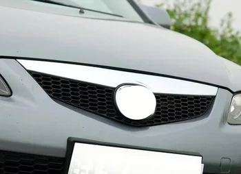 

Front bumper Grille up ABS Chrome For mazda 6 M6 2005-2010