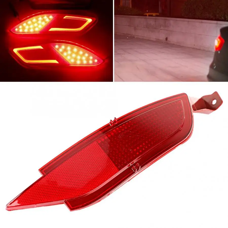

Car Rear Bumper Right Fog Light Reflector Tail Reverse Fog Lamp Fit for FORD FIESTA MK7 2008-2016