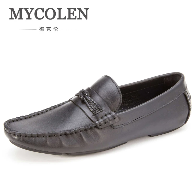

MYCOLENS Mens Shoes Slip-On Men Moccasins Minimalist Design Men Loafers Summer Walking Breathable Casual Shoes Men Shoes