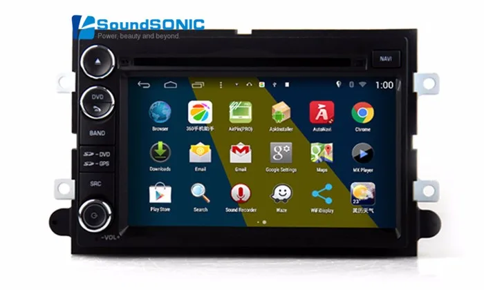 Best For Ford F450 F550 Taurus Freestyle Mercury Montego Mountaineer Monterey Milan Sable Android 4.4.4 Car Radio Stereo DVD GPS 12