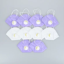 Высокая Класс 10 шт./упак. нетканые маска для лица медицинские стоматологические петлю Анти-пыль Anti-PM2.5 маски для лица с круговой дыхательный клапан