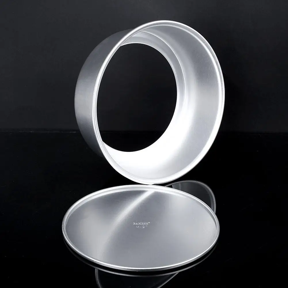 

2" Aluminum Removable Bottom Round Cake Baking Mould Pan Tin Mold Bakeware Tray*