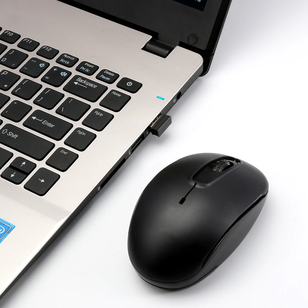 

Portable Wireless Mouse 2.4GHz USB Computer Ergonomic Mouse Mini Mice for Laptop Desktop Notebook PC Optical Mause