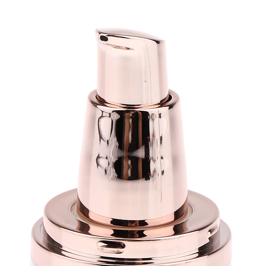 MagiDeal Portable Plastic Pump Bottle Makeup Vials for Outdoor Travel 10ml for Home or Travel