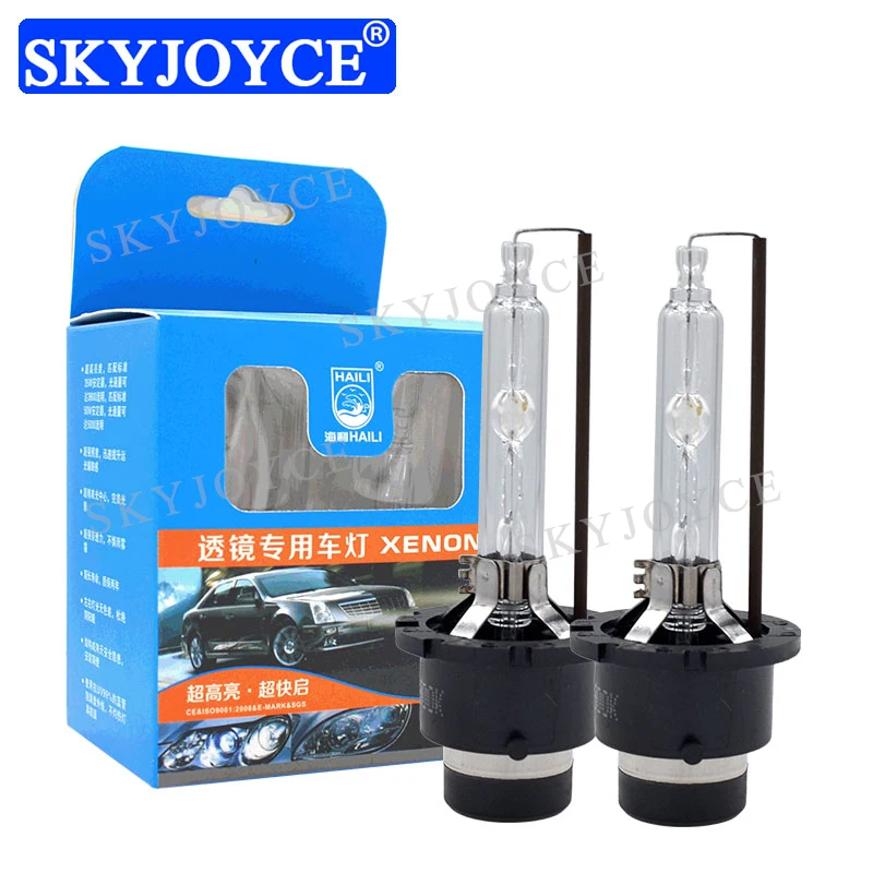 Лампы ксеноновые SKYJOYCE 12 В 55 Вт 4500 к 6500 К 5500 D2S D2R D4R D4S лампы для автомобильных фар 35