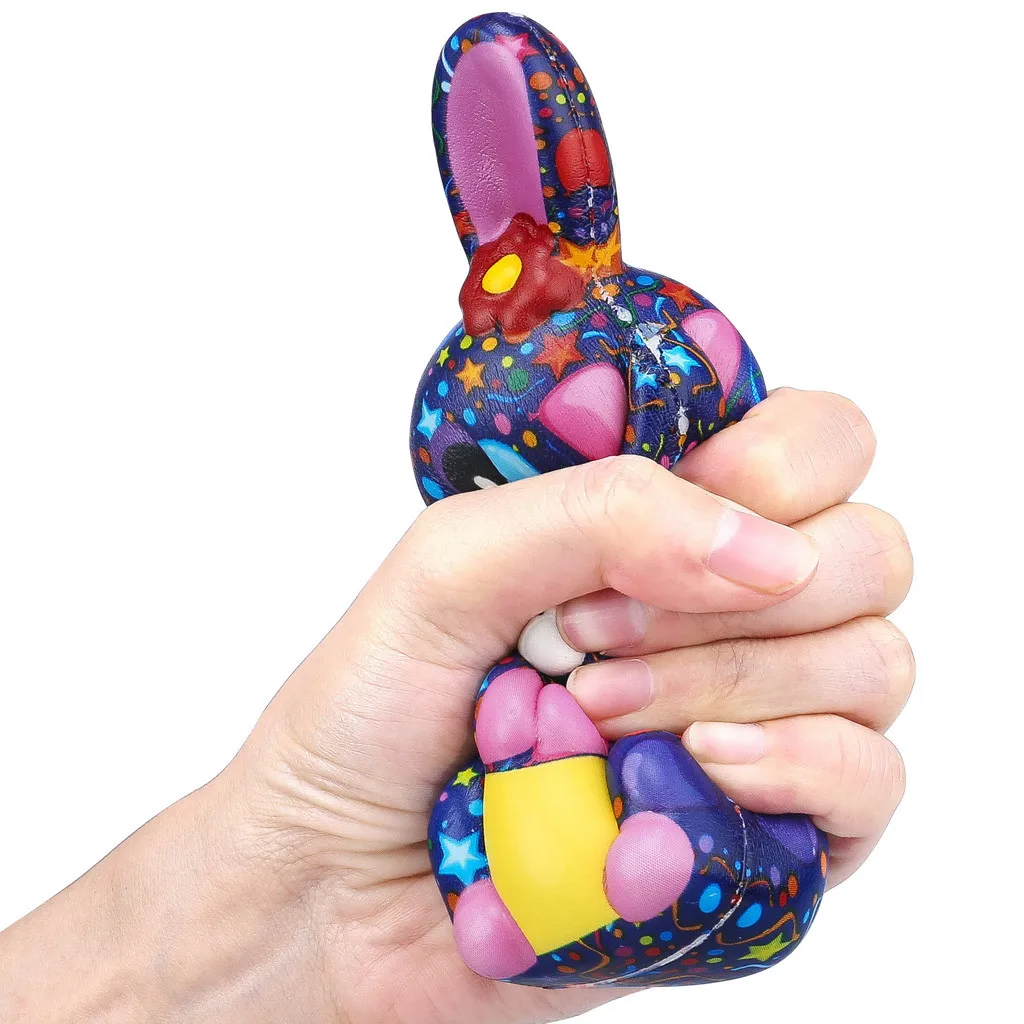 

Baby Toys Squishies Adorable Coney Slow Rising Cream Squeeze Scented Stress Relief Toys squichy squishy brelok Children Toy 2019