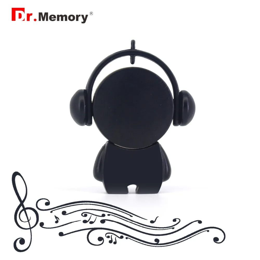 

Dr. Memory USB 2.0 Cute Musicman Memory Card Pen Drive Silicone USB Flash Drives 4GB 8GB 16GB 32GB 64GB 128GB Usb Key Gift