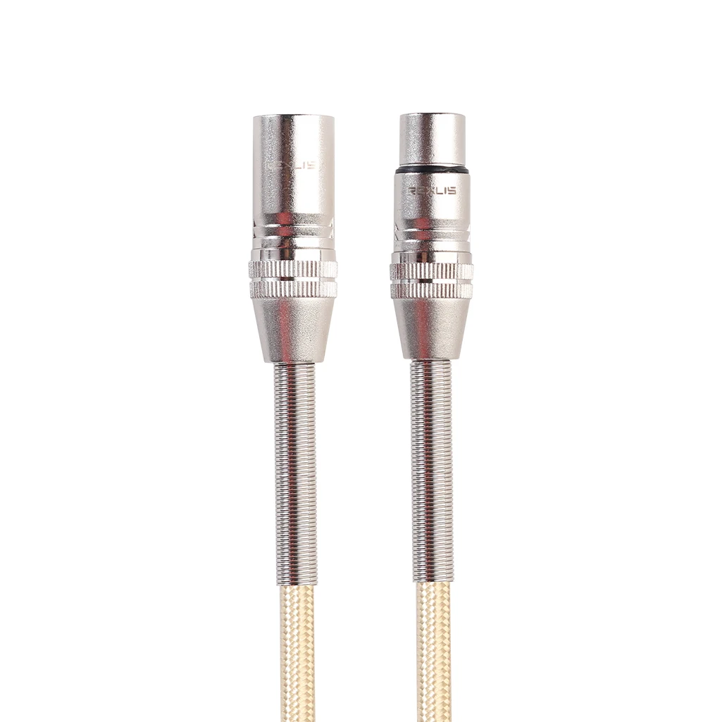 Звуковой кабель REXLIS 0 3 20 м для микрофона контактный удлинитель XLR штырь гнездо