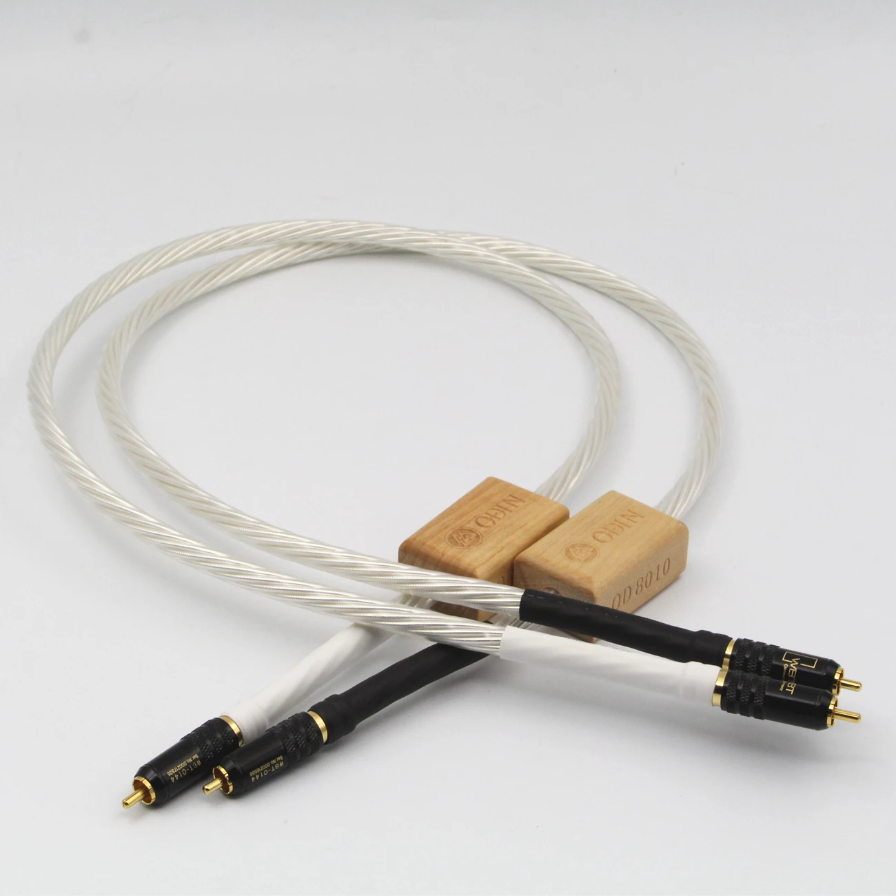 XANGSANE Бесплатная доставка Пара ODIN Supreme Reference Interconnect RCA посеребренный проводник