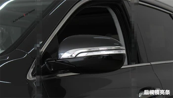 

Yimaautotrims Exterior Refit Kit Fit For KIA Sorento 2016 - 2019 Chrome Car Rearview Mirror Rubbing Strip Cover Trim Accessories