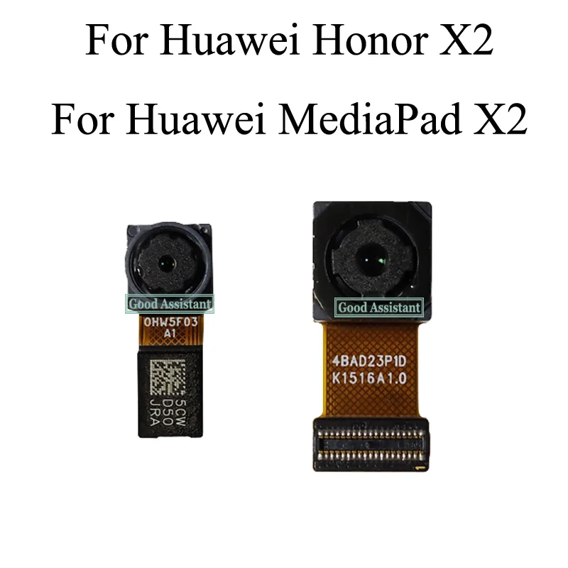

For Huawei Honor X2 MediaPad X2 GEM-703L GEM-703LT GEM-702L Back Main Rear Big camera Small Front Camera flex cable Ribbon