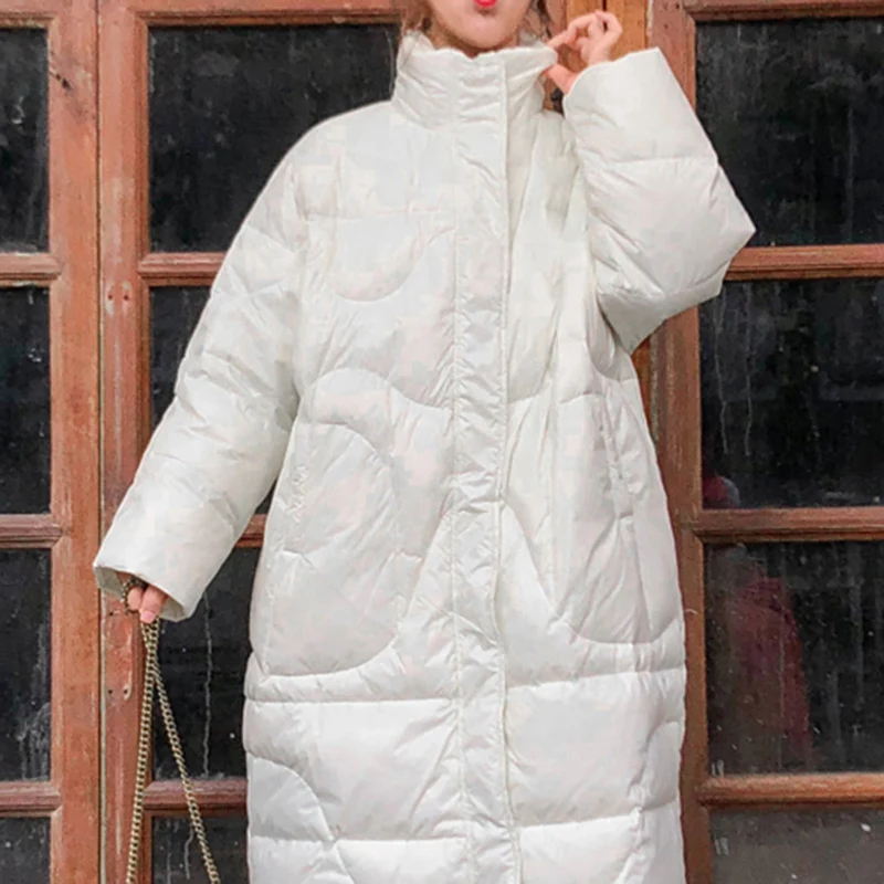 2018 New high quality Thick Slim Winter Down jacket coat Women Down jacket Fashion Plus size Hooded Female outerwear NW1038