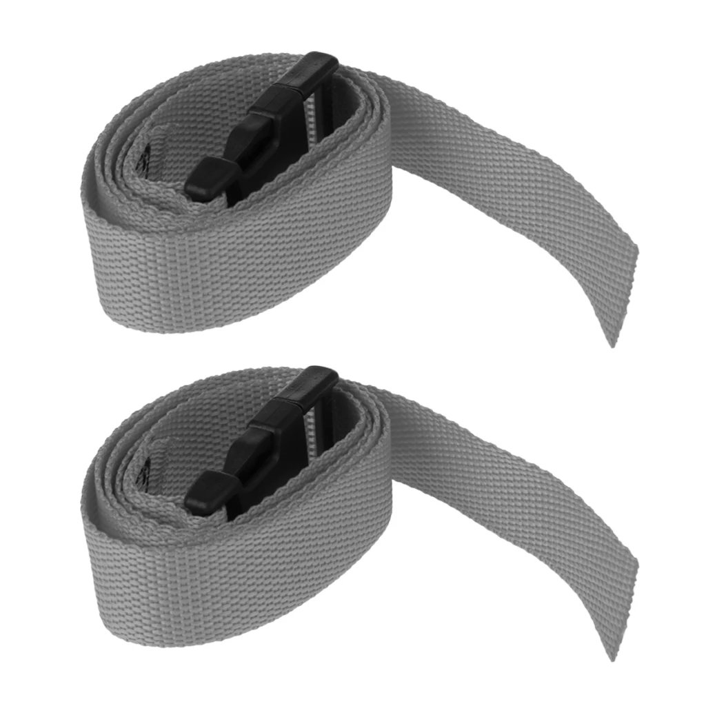 2pcs 1 meter 25mm Golf Trolley Webbing Straps/Luggage Tie down Straps with Quick Release Buckle